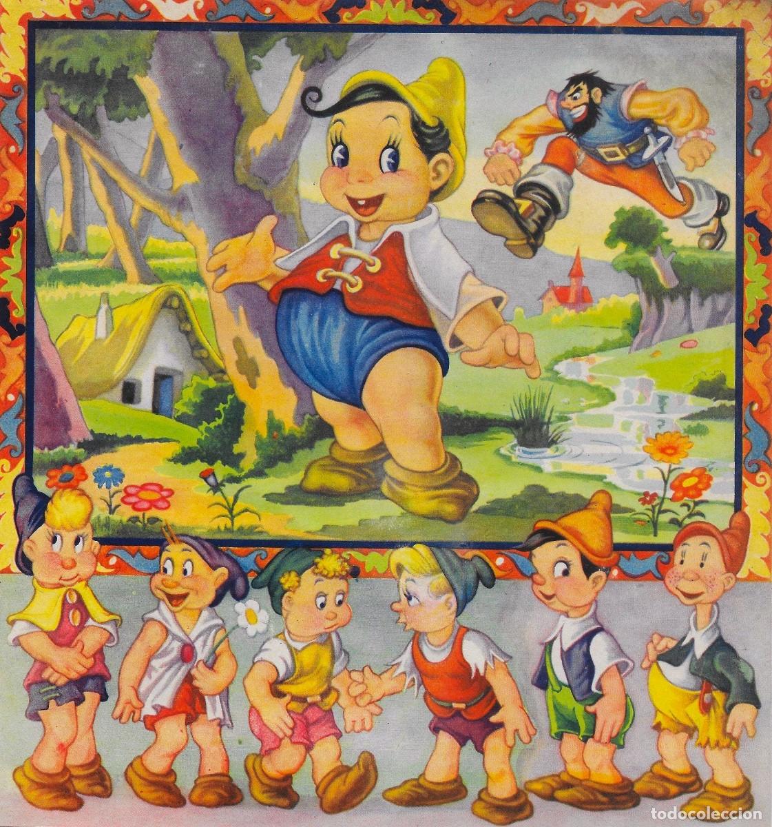 Coleccionismo Cromos antiguos: S088 -ANTIGUO CROMO -ALBUM DE LUJO CAPERUCITA ROJA, PULGARCITO, LA CENICIENTA EDIT. FHER A&Ntilde;OS 40