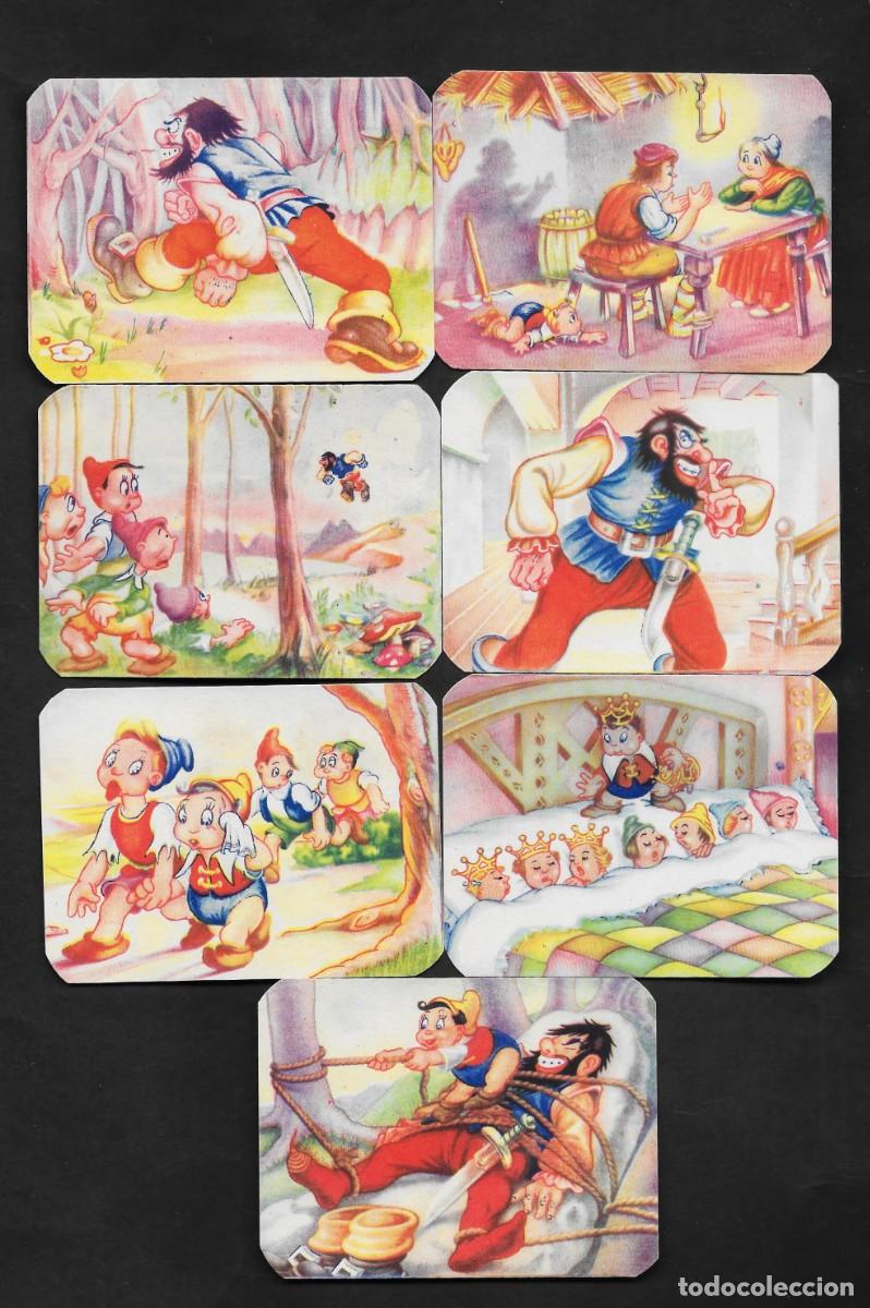 Coleccionismo Cromos antiguos: S088 -ANTIGUO CROMO -ALBUM DE LUJO CAPERUCITA ROJA, PULGARCITO, LA CENICIENTA EDIT. FHER A&Ntilde;OS 40