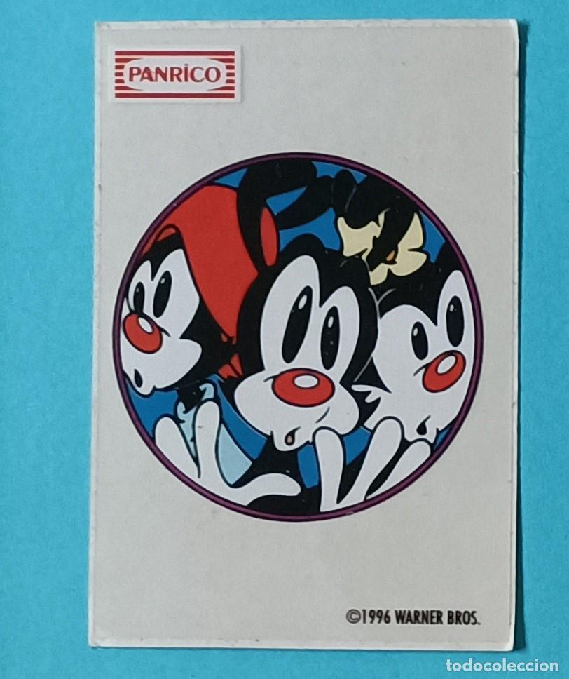 Coleccionismo Cromos antiguos: cromo panrico animaniacs pegatina sticker cromito a&ntilde;os 90 warner 23