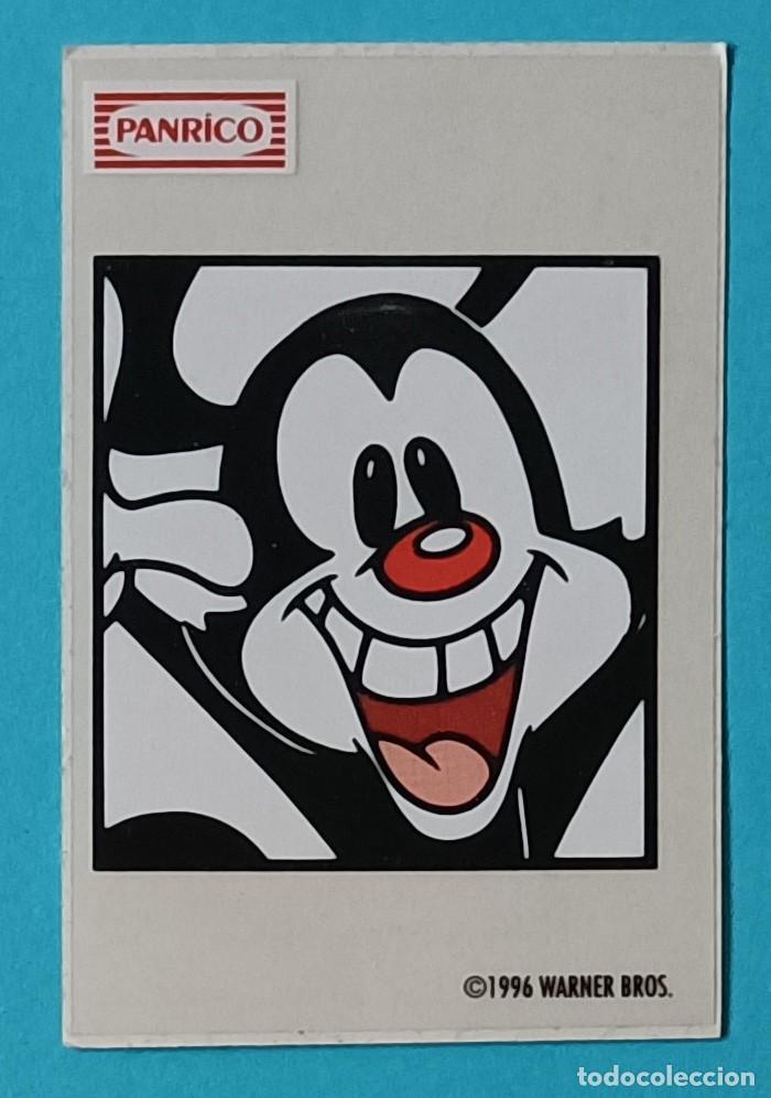 Coleccionismo Cromos antiguos: cromo panrico animaniacs pegatina sticker cromito a&ntilde;os 90 warner 17