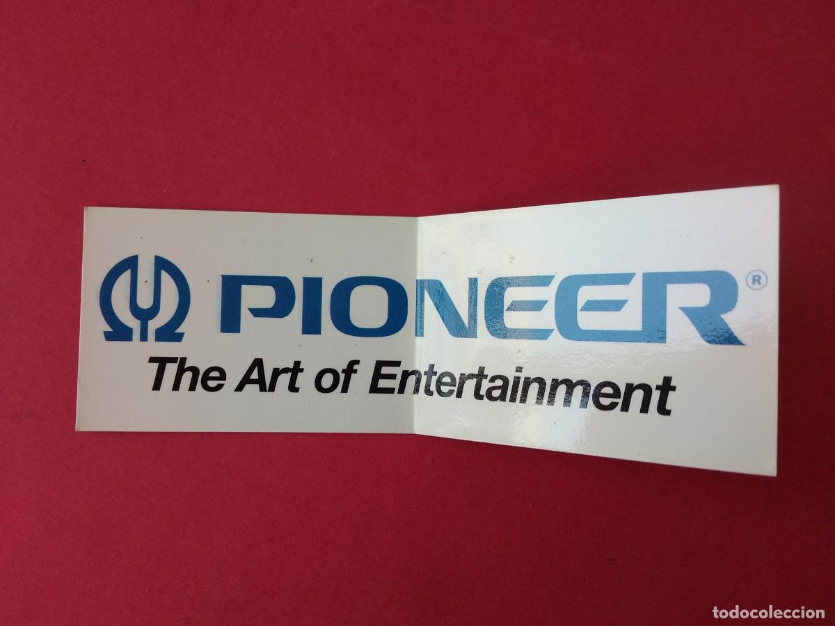Coleccionismo Cromos antiguos: CROMO BOLLYCAO SUPERMARCAS N&ordm; 45 PIONEER THE ART OF ENTERTEINMENT
