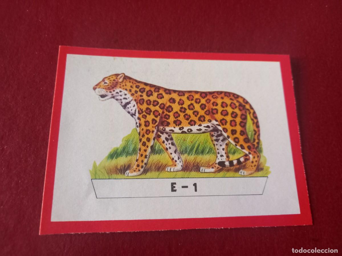 Coleccionismo Cromos antiguos: Cromo E1 recortable para album Panorama Zoologico - ruiz romero