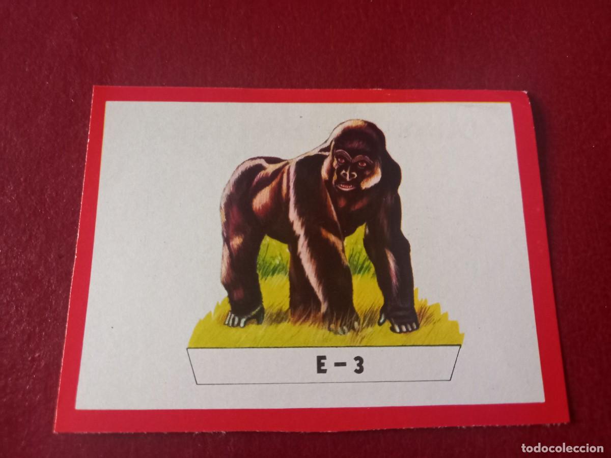 Coleccionismo Cromos antiguos: Cromo E3 recortable para album Panorama Zoologico - ruiz romero