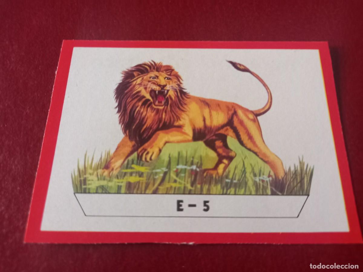 Coleccionismo Cromos antiguos: Cromo E5 recortable para album Panorama Zoologico - ruiz romero