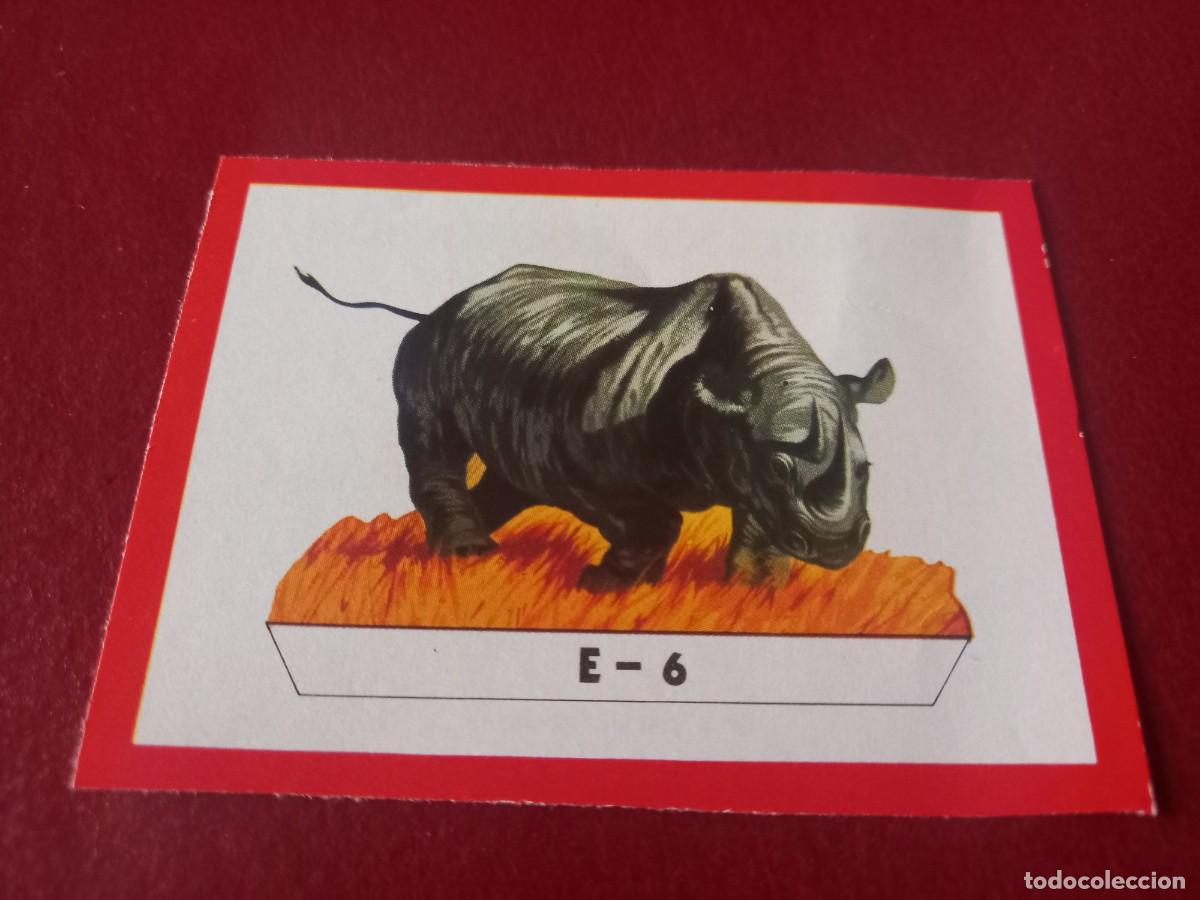 Coleccionismo Cromos antiguos: Cromo E6 recortable para album Panorama Zoologico - ruiz romero