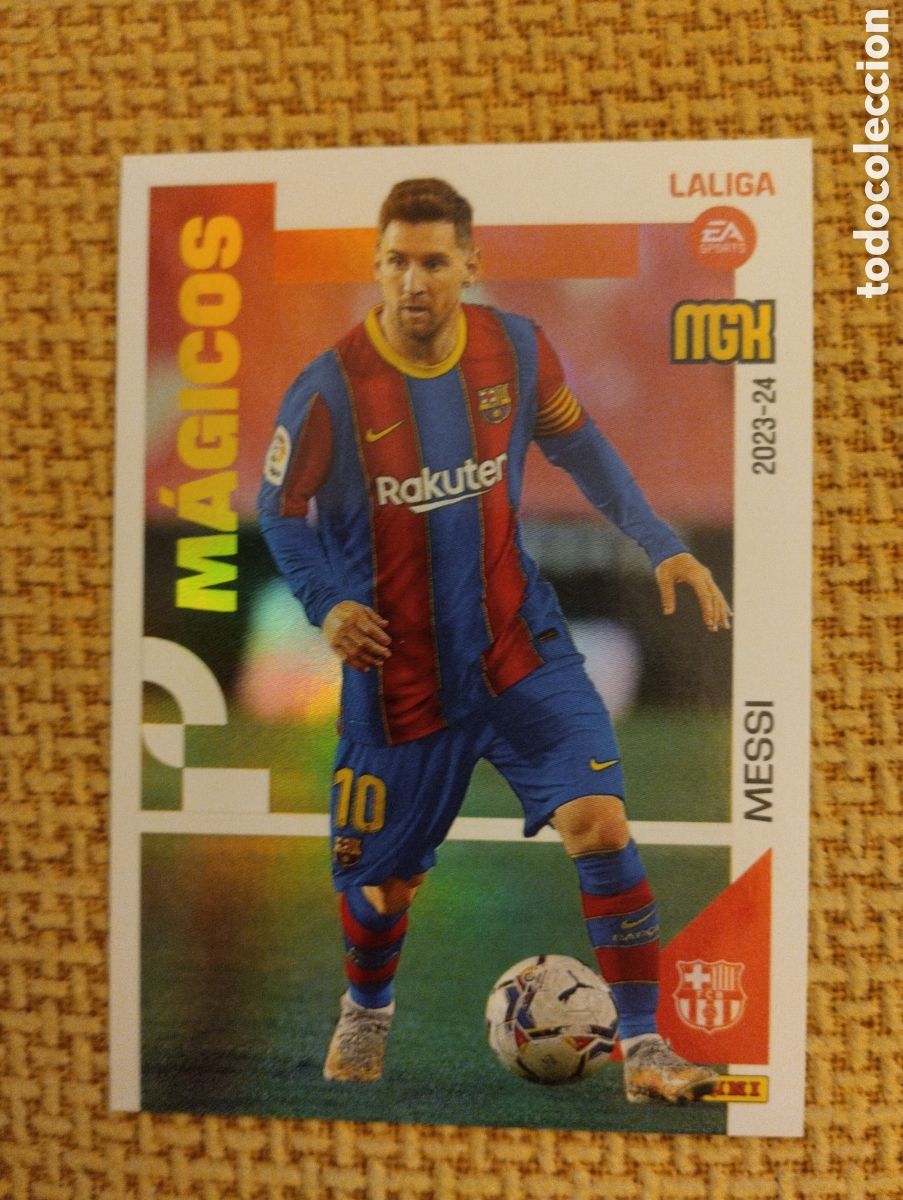 Coleccionismo Cromos antiguos: Cromo MGK Messi M&aacute;gicos 2023-24