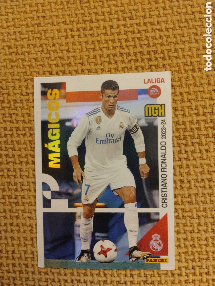 Coleccionismo Cromos antiguos: Cromo MGK Cristiano Ronaldo M&aacute;gicos