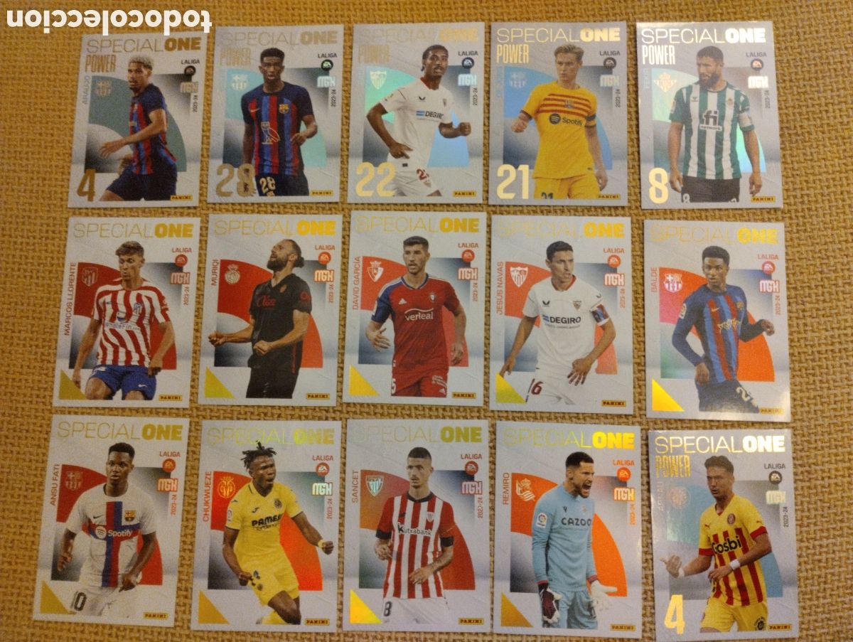 Coleccionismo Cromos antiguos: Lote de cromos Special One MGK Panini