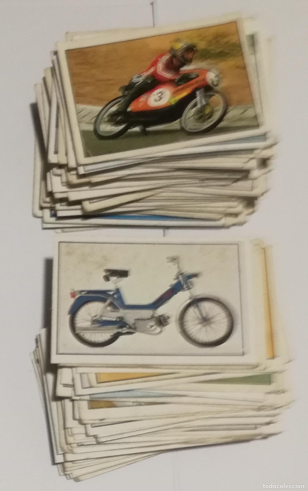 Coleccionismo Cromos antiguos: Lote de 118 cromos del album Moto 80, Ediciones ESTE - Todos diferentes