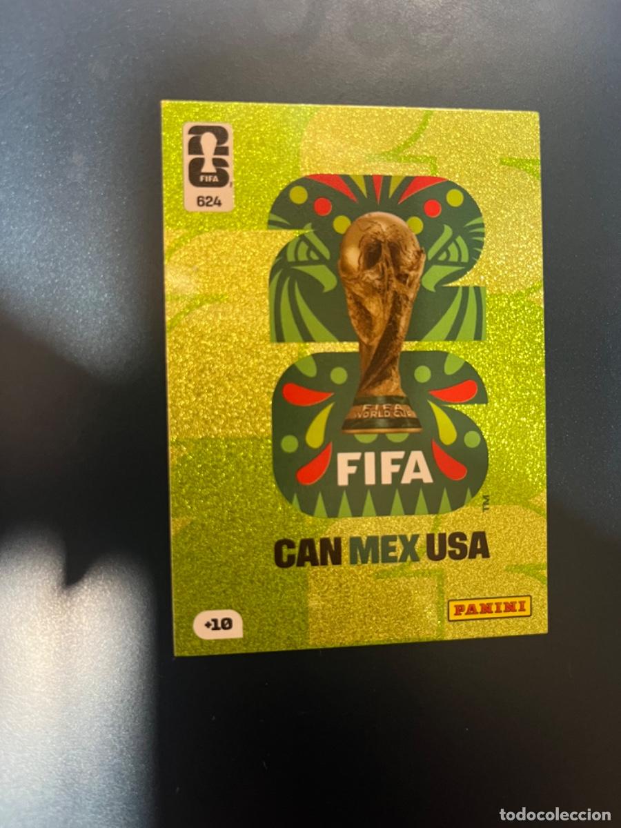 Coleccionismo Cromos antiguos: 624 emblema verde green adrenalyn world cup mundial 2026