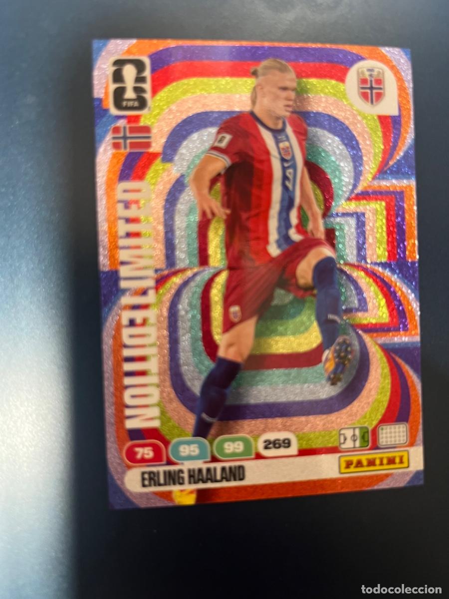 Coleccionismo Cromos antiguos: Haaland noruega norway limited edition adrenalyn world cup mundial 2026
