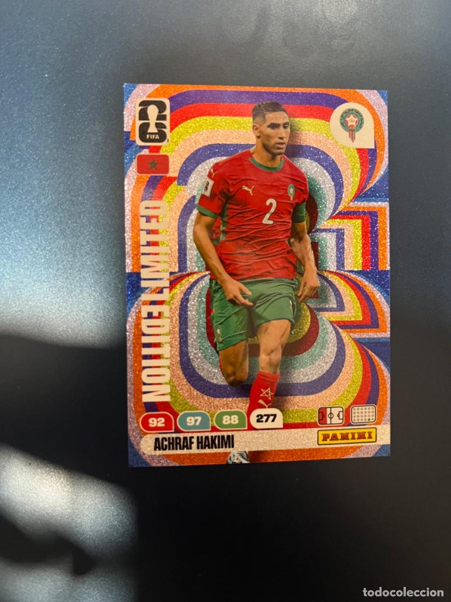 Coleccionismo Cromos antiguos: Hakimi Marruecos morocco limited edition adrenalyn world cup mundial 2026