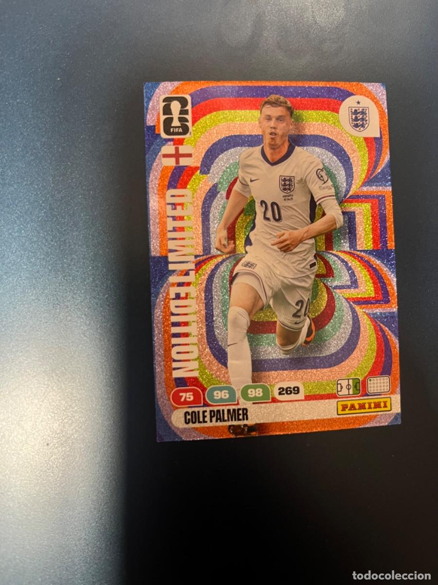 Coleccionismo Cromos antiguos: Cole palmer inglaterra england limited edition adrenalyn world cup mundial 2026