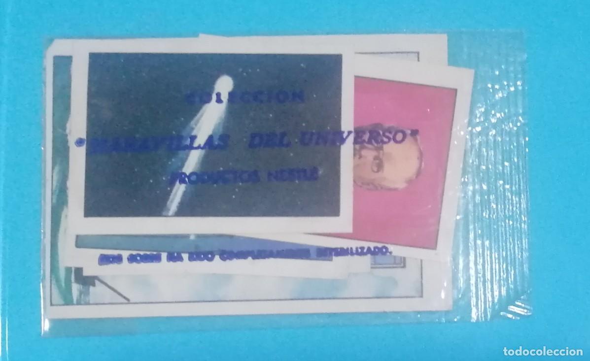 Coleccionismo Cromos antiguos: Sobre de Album Nestle Las Maravillas del Universo. Sellado con Cromos.