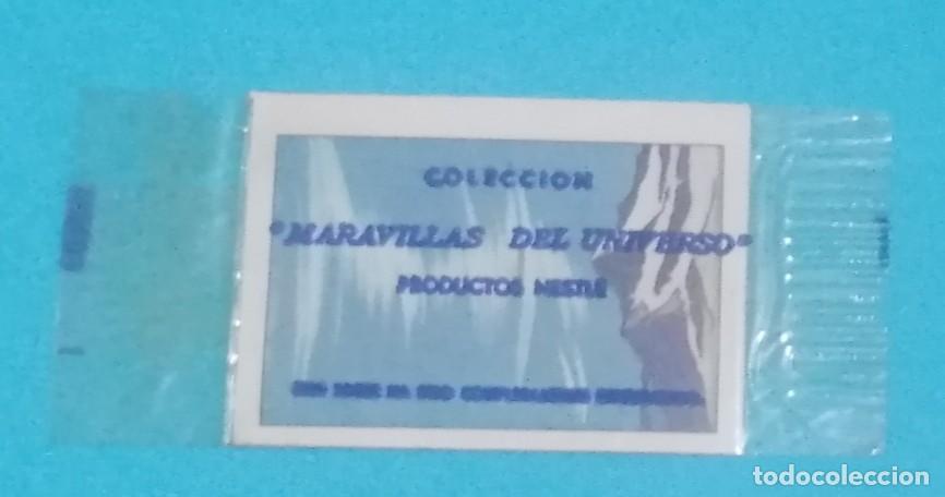 Coleccionismo Cromos antiguos: Sobre de Album Nestle Las Maravillas del Universo. Sellado con Cromos.