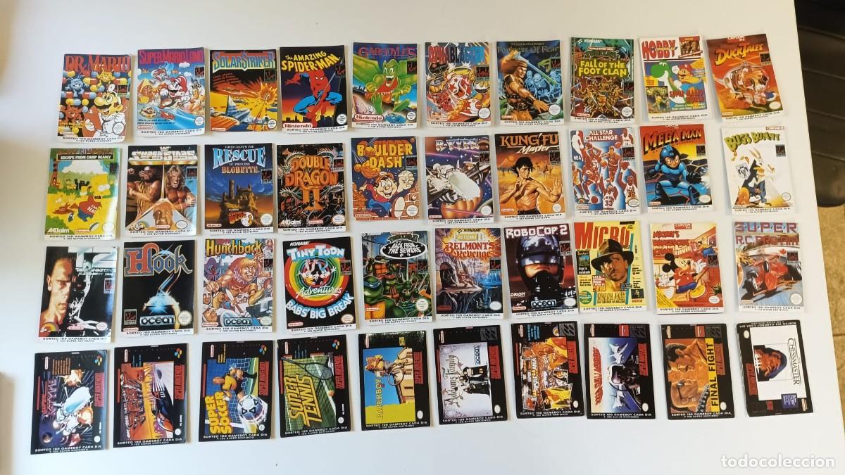 Coleccionismo Cromos antiguos: Colecci&oacute;n Matutano Juegos Nintendo 1992