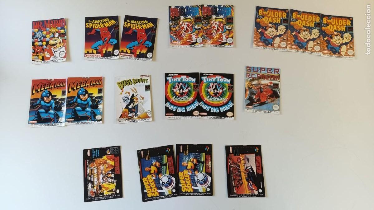 Sammeln alte Sammelbilder: fichas sueltas matutano nintendo 1992