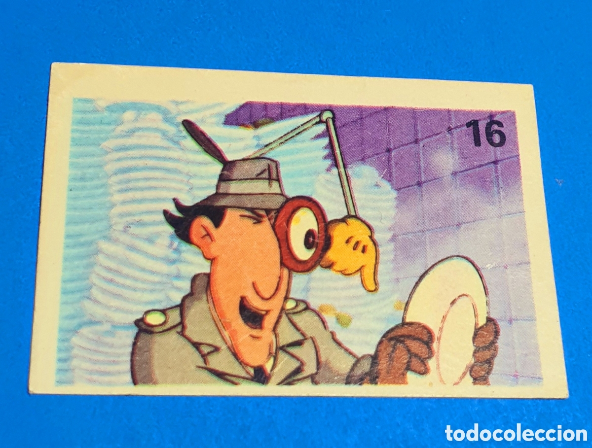 Coleccionismo Cromos antiguos: CROMO PEGATINA INSPECTOR GADGET PIPAS PREMIUM ORIGINAL DE LA &Eacute;POCA