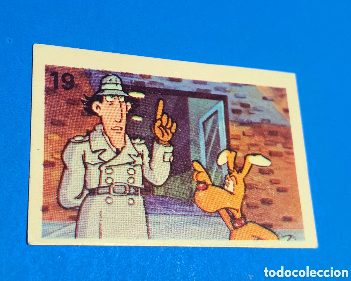 Coleccionismo Cromos antiguos: CROMO PEGATINA INSPECTOR GADGET PIPAS PREMIUM ORIGINAL DE LA &Eacute;POCA
