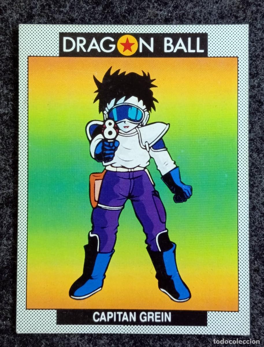 Coleccionismo Cromos antiguos: Tarjet - Card Cromo N&ordm; 68 Capit&aacute;n Grein Colecci&oacute;n 90 personajes de Dragon Ball y Dragon Ball Z, 1989