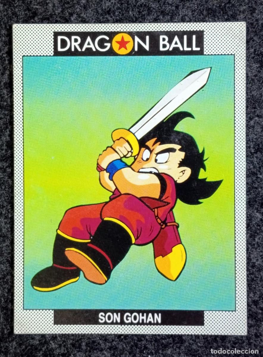 Coleccionismo Cromos antiguos: Tarjet - Card Cromo N&ordm; 20 Son Gohan, Colecci&oacute;n 90 personajes de Dragon Ball y Dragon Ball Z, 1989