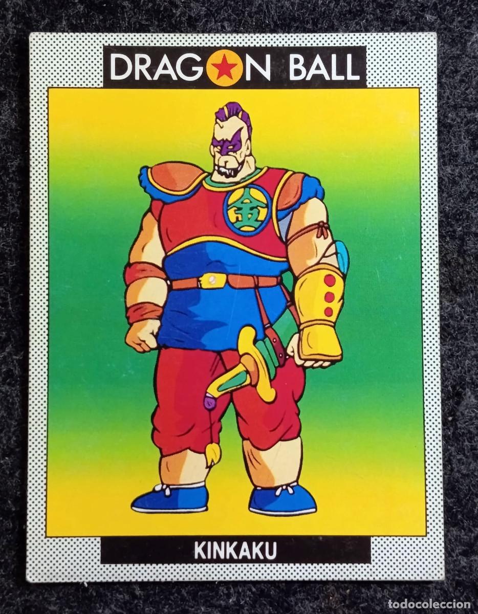 Coleccionismo Cromos antiguos: Tarjet - Card Cromo N&ordm; 76 Kinkaku, Colecci&oacute;n 90 personajes de Dragon Ball y Dragon Ball Z, 1989