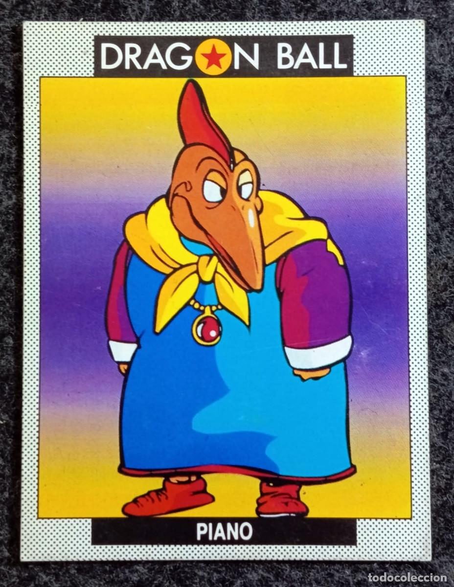 Coleccionismo Cromos antiguos: Tarjet - Card Cromo N&ordm; 52 Piano, Colecci&oacute;n 90 personajes de Dragon Ball y Dragon Ball Z, 1989