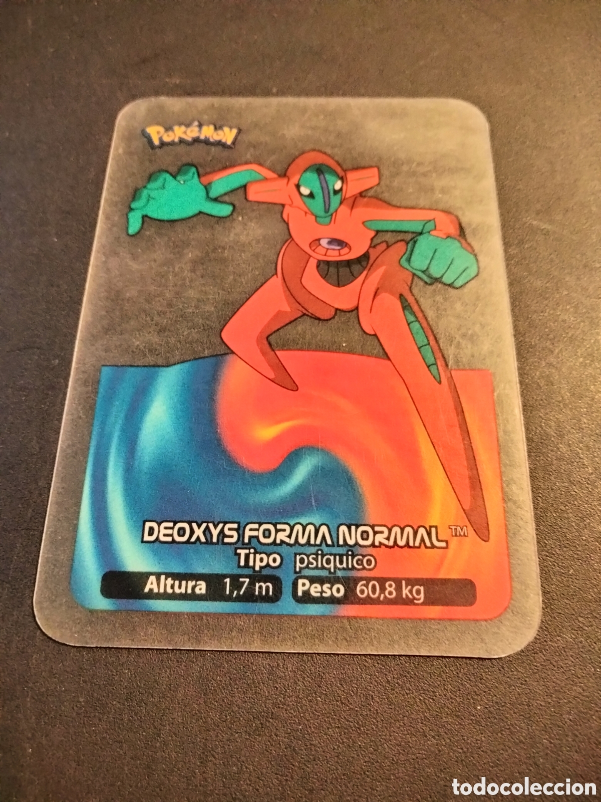 Coleccionismo Cromos antiguos: DEOXYS FORMA NORMAL # 98 POKEMON LAMINCARDS NEW COLLECTION 2006 EDIBAS