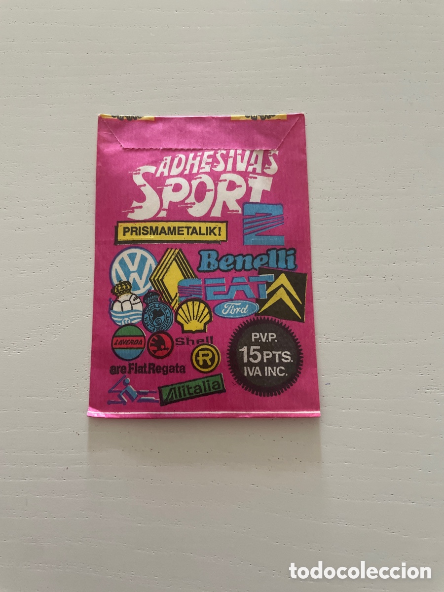Coleccionismo Cromos antiguos: Sobre de cromos sin abrir ADHESIVAS SPORT