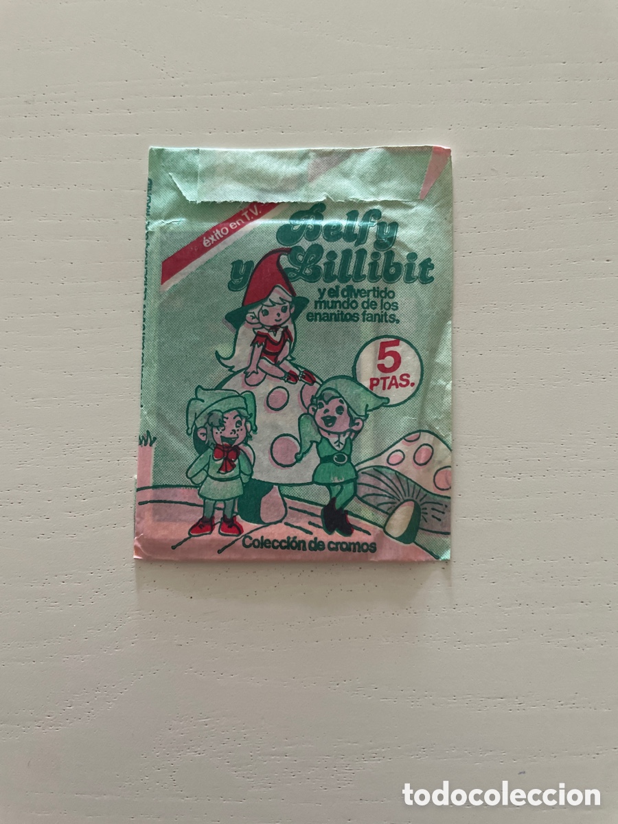 Coleccionismo Cromos antiguos: Sobre de cromos sin abrir BELFY Y LILLIBIT