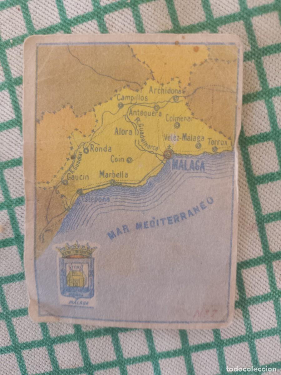 Coleccionismo Cromos antiguos: ANTIGUO CROMO COLECCI&Oacute;N MAPAS DE ESPA&Ntilde;A