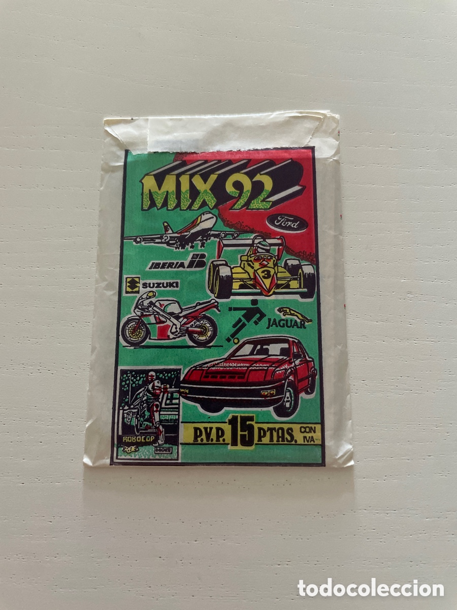 Coleccionismo Cromos antiguos: Sobre de cromos sin abrir MIX 92
