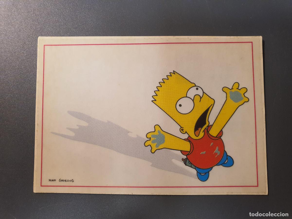 Coleccionismo Cromos antiguos: CROMO PANINI - THE SIMPSONS - N&ordm; 5 - TRASERA BUENA SIN PEGAR