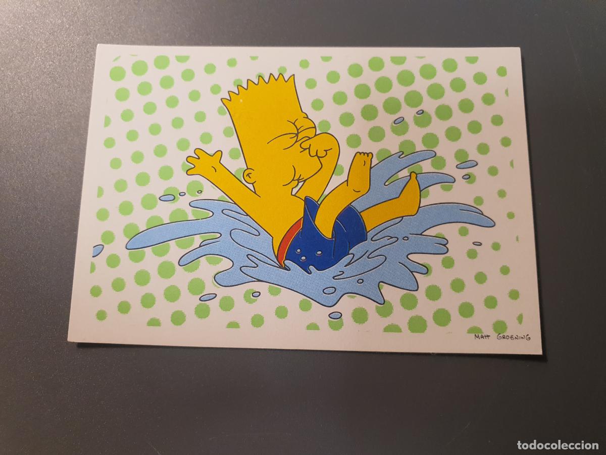 Coleccionismo Cromos antiguos: CROMO PANINI - THE SIMPSONS - N&ordm; 132 - TRASERA BUENA SIN PEGAR