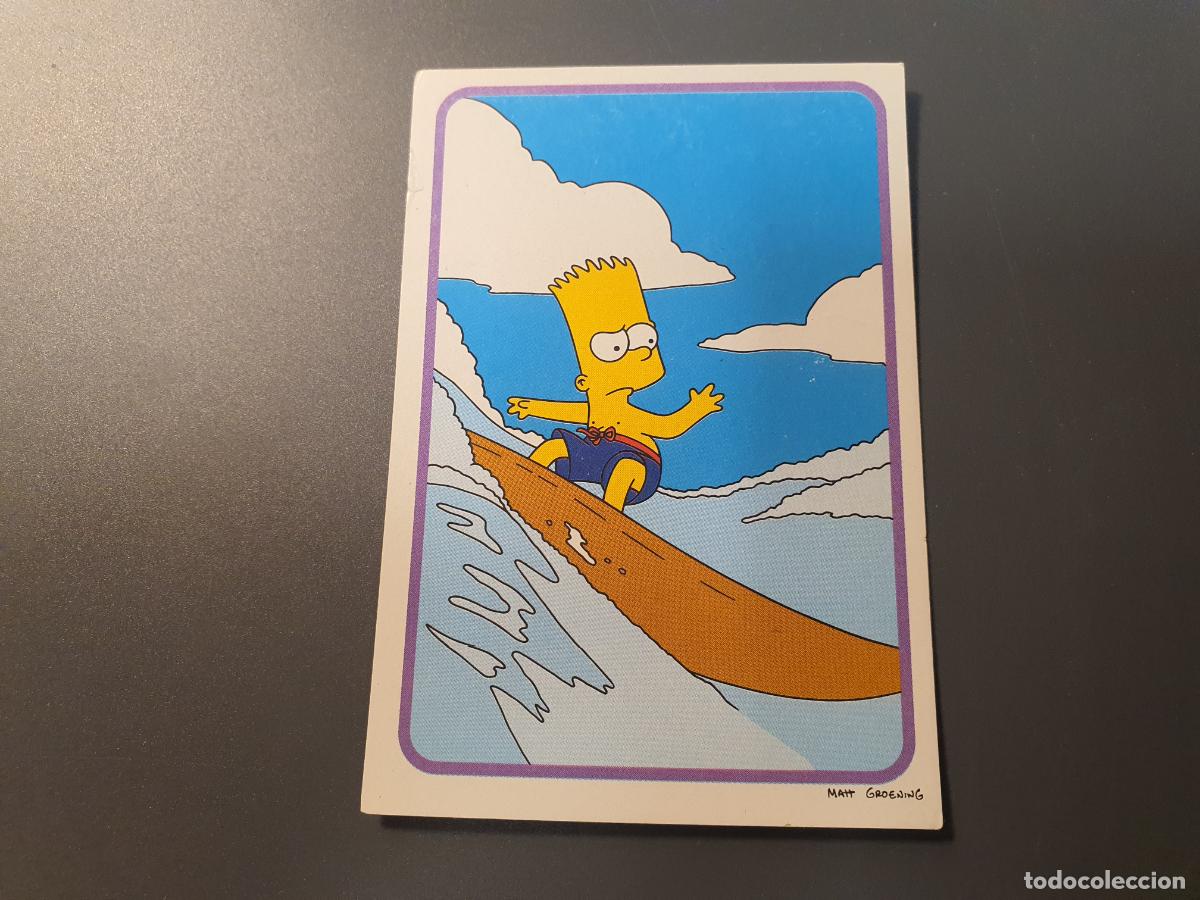 Coleccionismo Cromos antiguos: CROMO PANINI - THE SIMPSONS 1999 - N&ordm; 122 - TRASERA BUENA SIN PEGAR