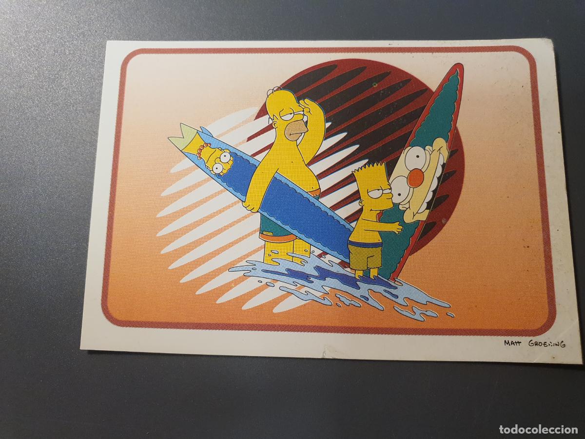 Coleccionismo Cromos antiguos: CROMO PANINI - THE SIMPSONS 1999 - N&ordm; 107 - TRASERA BUENA SIN PEGAR
