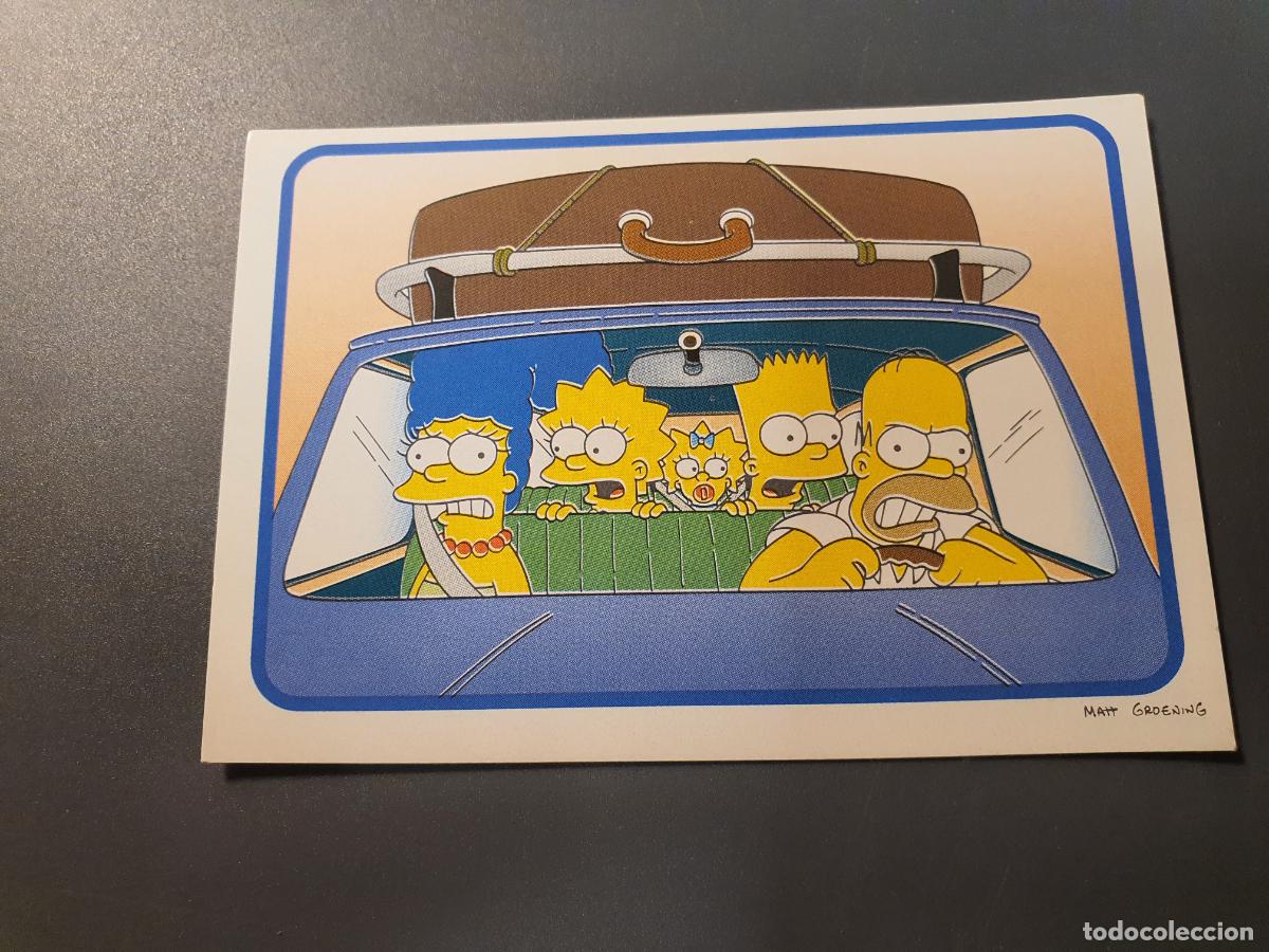 Coleccionismo Cromos antiguos: CROMO PANINI - THE SIMPSONS 1999 - N&ordm; 106 - TRASERA BUENA SIN PEGAR