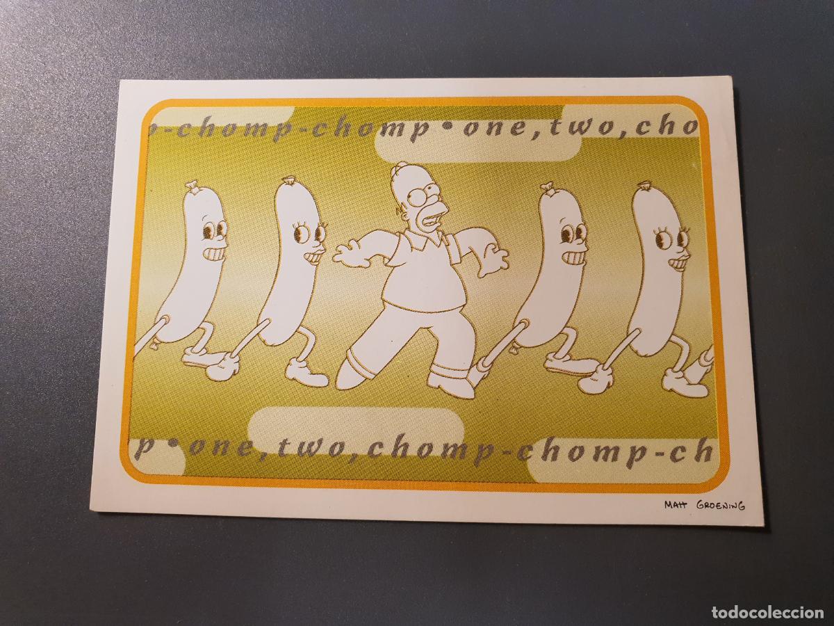 Coleccionismo Cromos antiguos: CROMO PANINI - THE SIMPSONS 1999 - N&ordm; 99 - TRASERA BUENA SIN PEGAR
