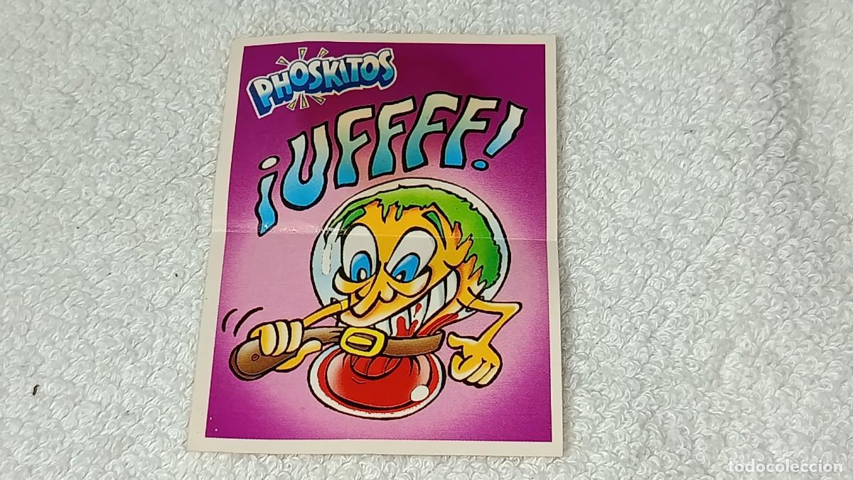 Coleccionismo Cromos antiguos: PHOSKITOS : ANTIGUO CROMO ESCRASH MAD BALLS UFFFF&iexcl; A&Ntilde;OS 90 SIN PEGAR