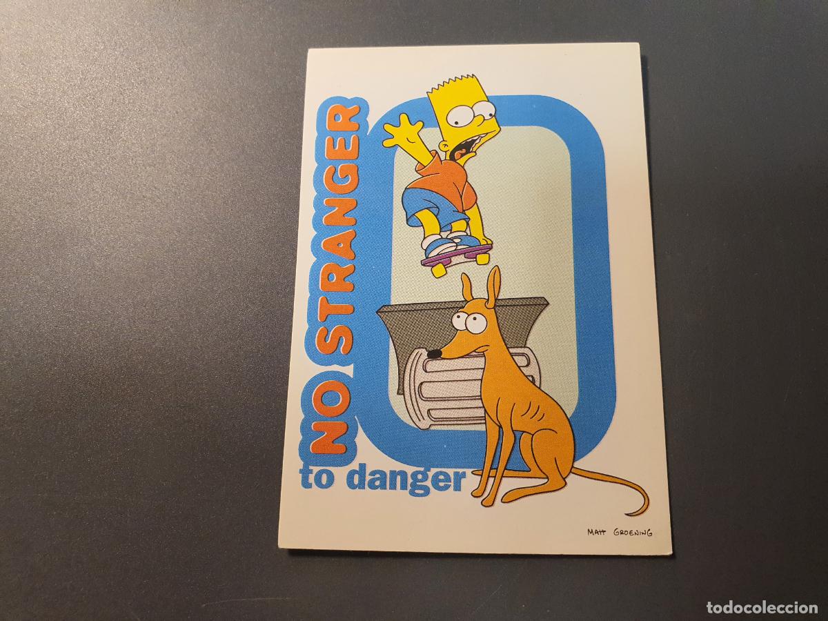 Coleccionismo Cromos antiguos: CROMO PANINI - THE SIMPSONS 1999 - N&ordm; 92 - TRASERA BUENA SIN PEGAR