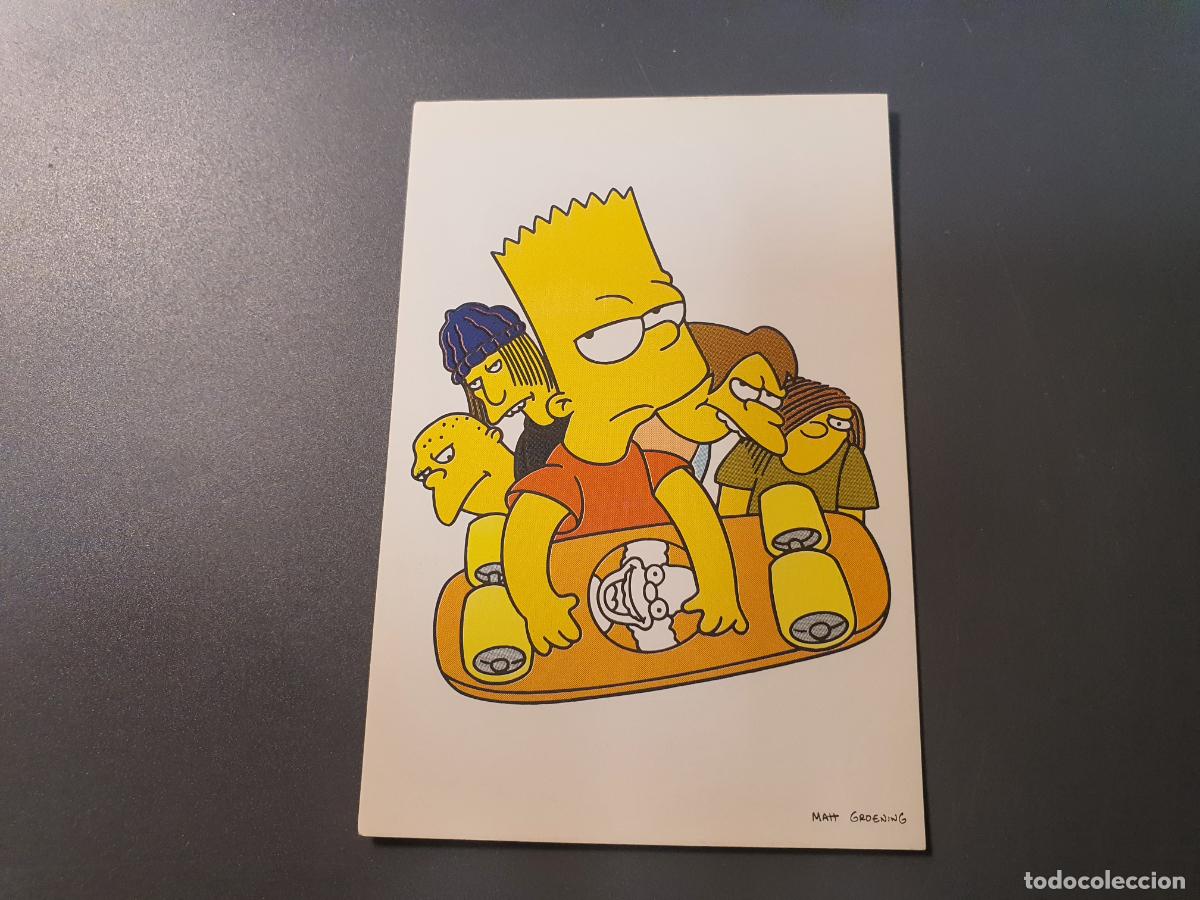 Coleccionismo Cromos antiguos: CROMO PANINI - THE SIMPSONS 1999 - N&ordm; 90 - TRASERA BUENA SIN PEGAR