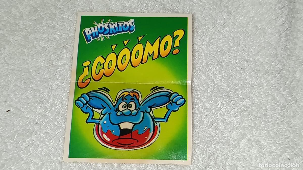 Coleccionismo Cromos antiguos: PHOSKITOS : ANTIGUO CROMO ESCRASH MAD BALLS COOOMO? A&Ntilde;OS 90 SIN PEGAR