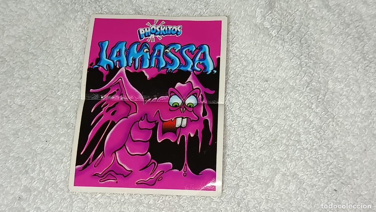 Coleccionismo Cromos antiguos: PHOSKITOS : ANTIGUO CROMO LA MASSA LAMASSA A&Ntilde;OS 90 SIN PEGAR