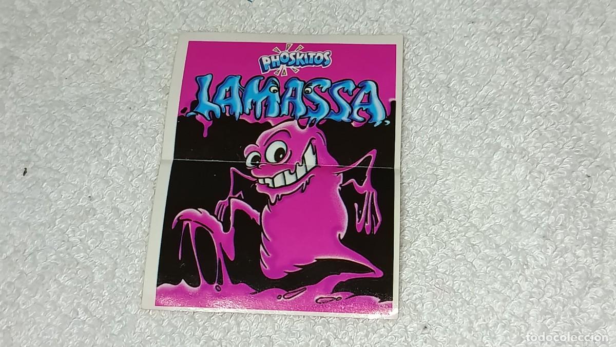 Coleccionismo Cromos antiguos: PHOSKITOS : ANTIGUO CROMO LA MASSA LAMASSA A&Ntilde;OS 90 SIN PEGAR