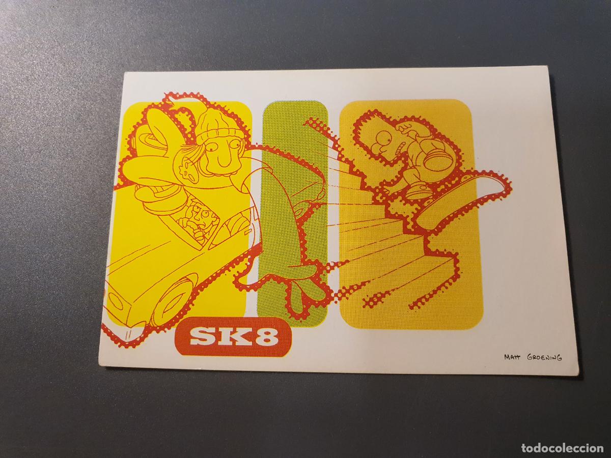 Collectionnisme Cartes &agrave; collectionner anciennes: CROMO PANINI - THE SIMPSONS 1999 - N&ordm; 85 - TRASERA BUENA SIN PEGAR