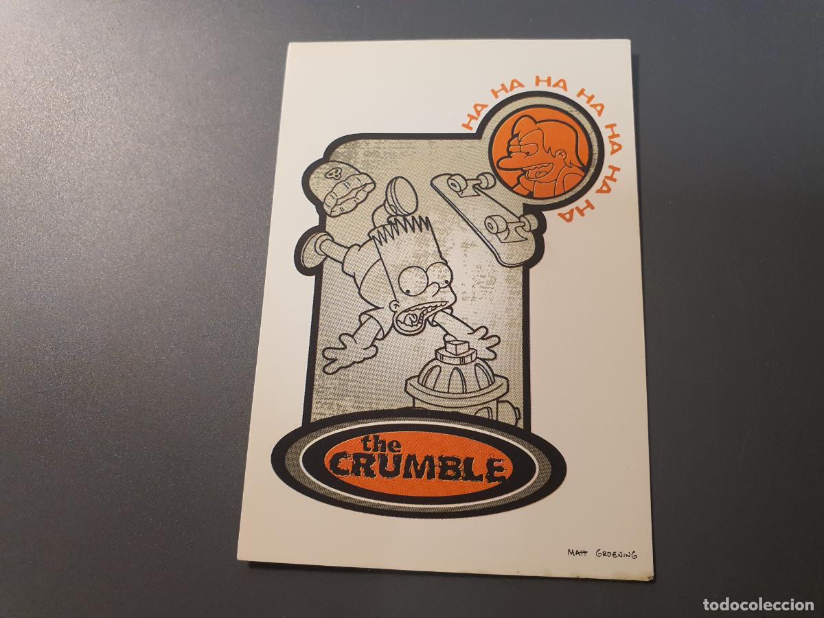 Collectionnisme Cartes &agrave; collectionner anciennes: CROMO PANINI - THE SIMPSONS 1999 - N&ordm; 81 - TRASERA BUENA SIN PEGAR