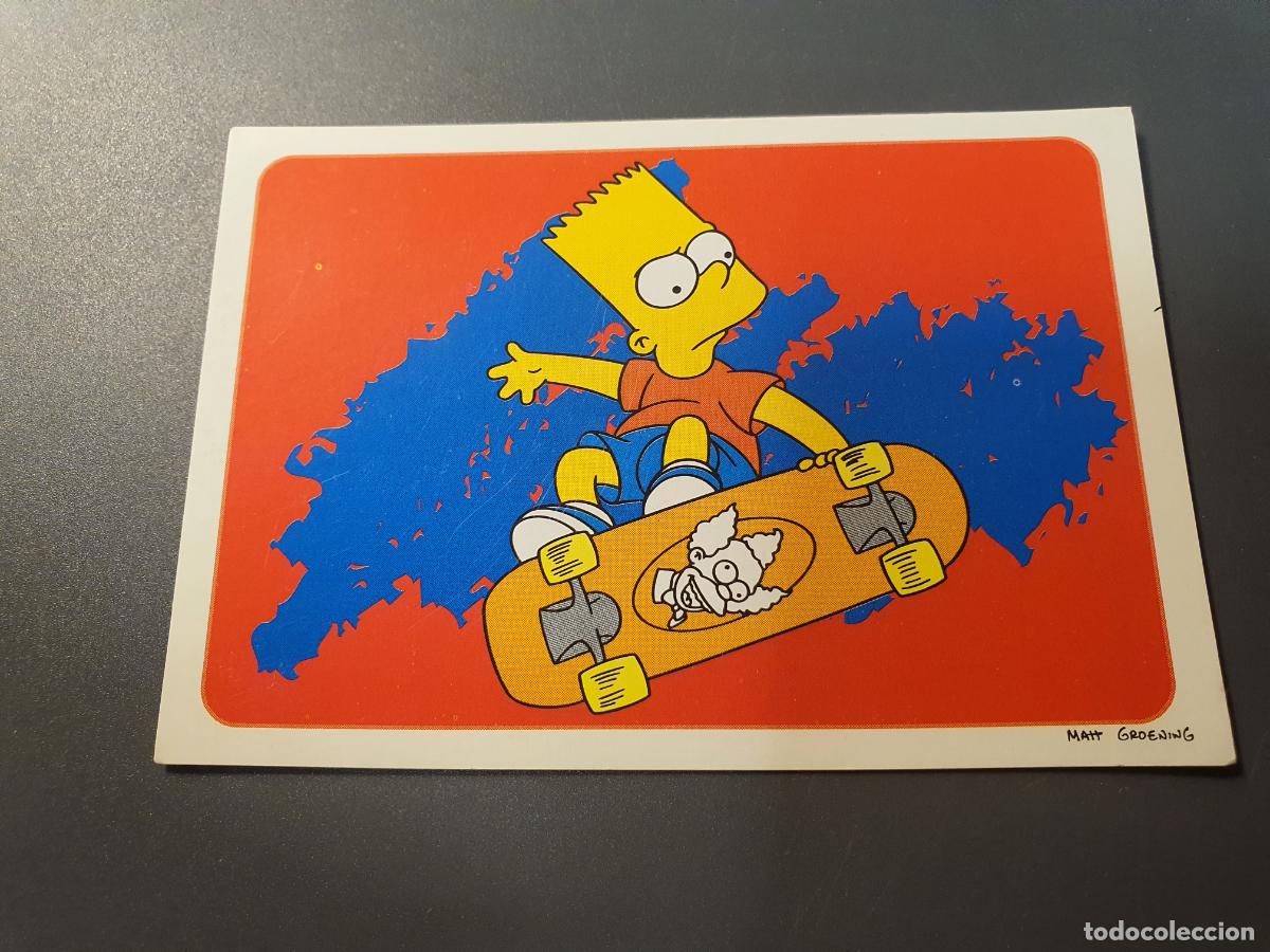 Coleccionismo Cromos antiguos: CROMO PANINI - THE SIMPSONS 1999 - N&ordm; 74 - TRASERA BUENA SIN PEGAR