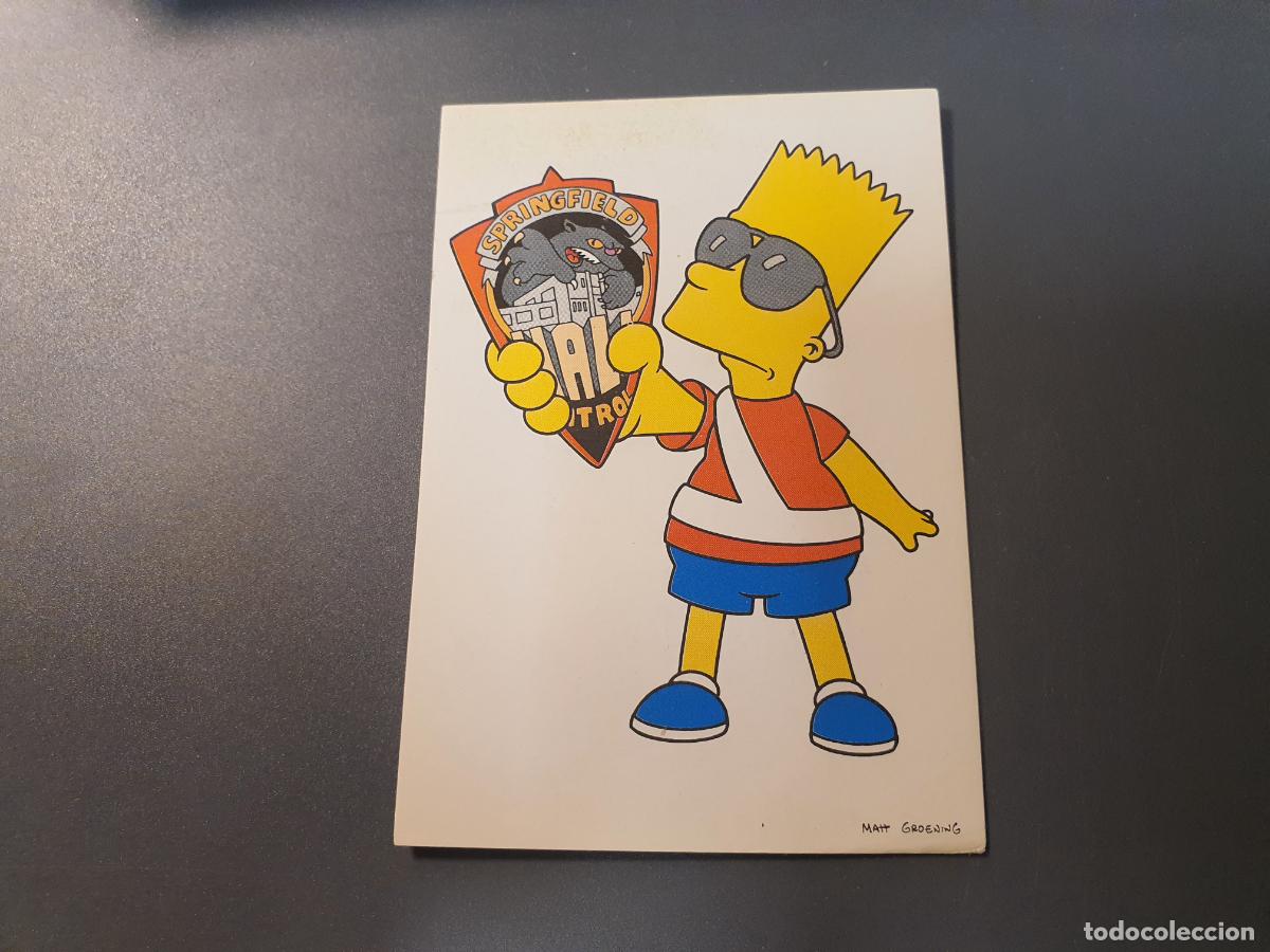 Coleccionismo Cromos antiguos: CROMO PANINI - THE SIMPSONS 1999 - N&ordm; 64 - TRASERA BUENA SIN PEGAR