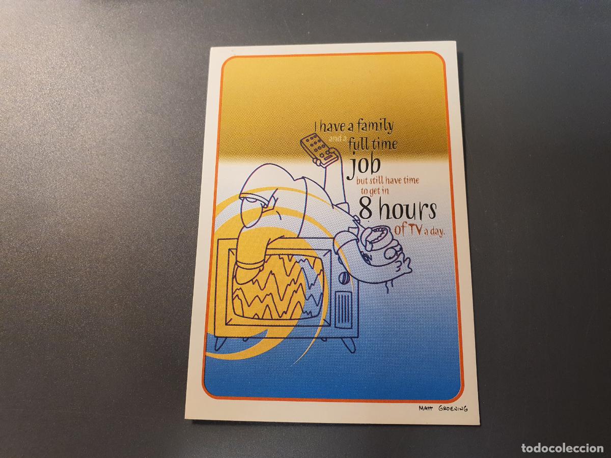 Coleccionismo Cromos antiguos: CROMO PANINI - THE SIMPSONS 1999 - N&ordm; 38 - TRASERA BUENA SIN PEGAR