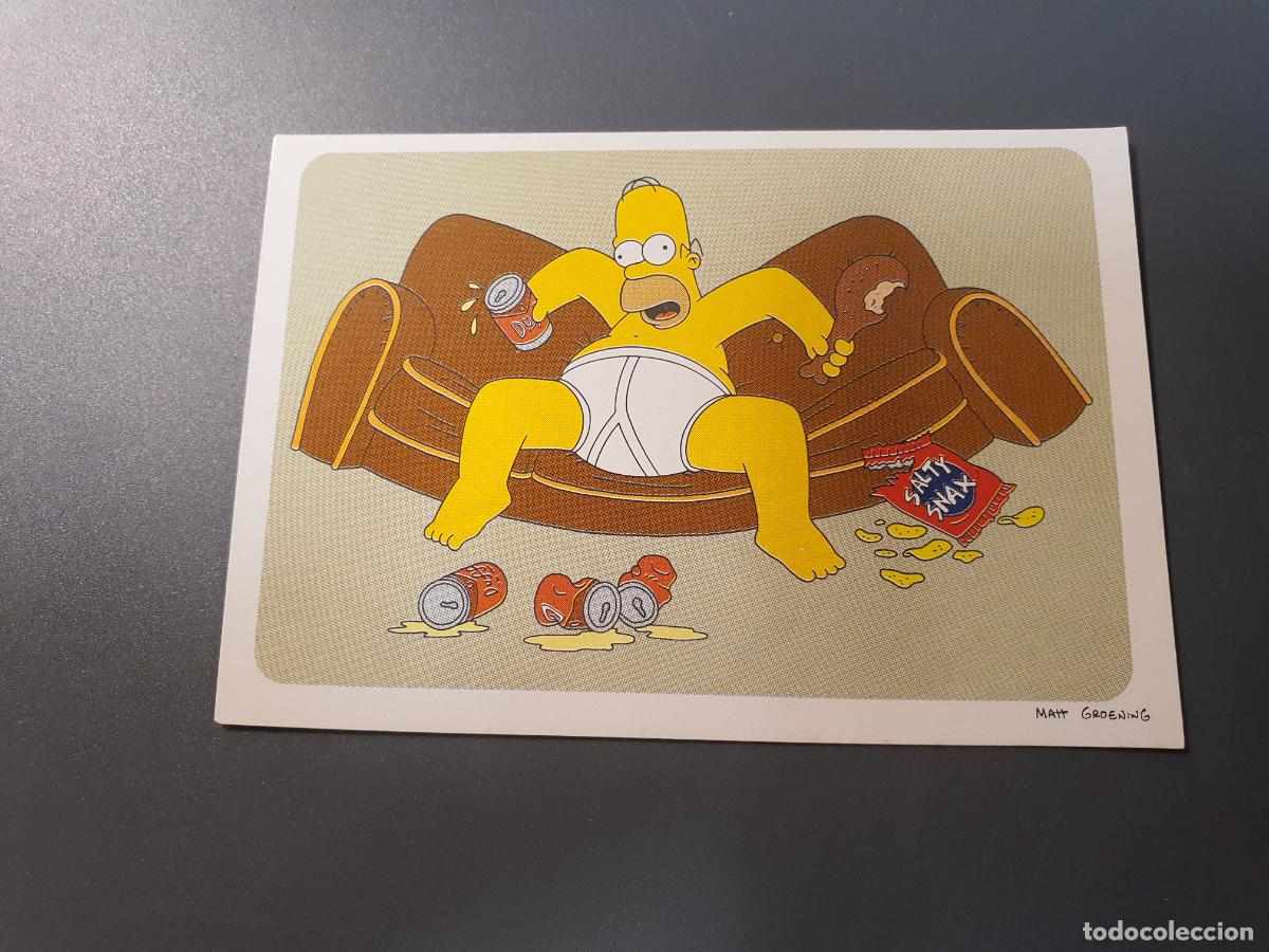 Coleccionismo Cromos antiguos: CROMO PANINI - THE SIMPSONS 1999 - N&ordm; 34 - TRASERA BUENA SIN PEGAR